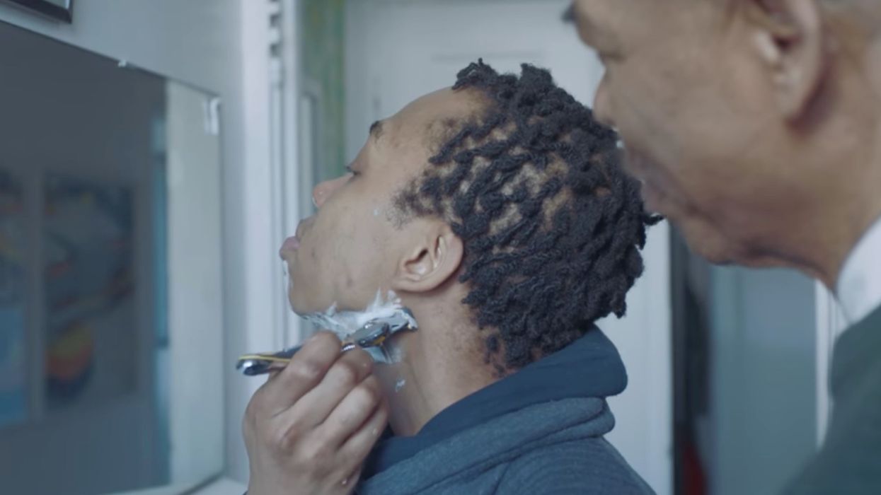 Gillette is at it again: This time featuring Samson, a transgender man shaving for the first time