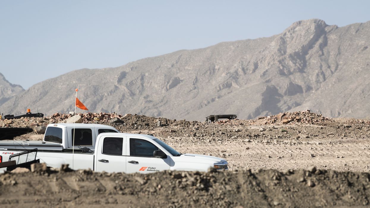 Privately-funded border wall construction begins near El Paso