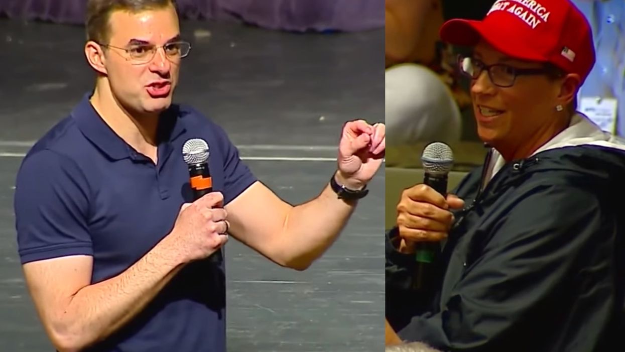 Trump supporter confronts Justin Amash at town hall for endorsing impeachment, and it gets very heated