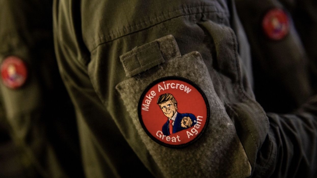 Navy investigating President Trump patch worn by service members — and Twitter is melting down over it