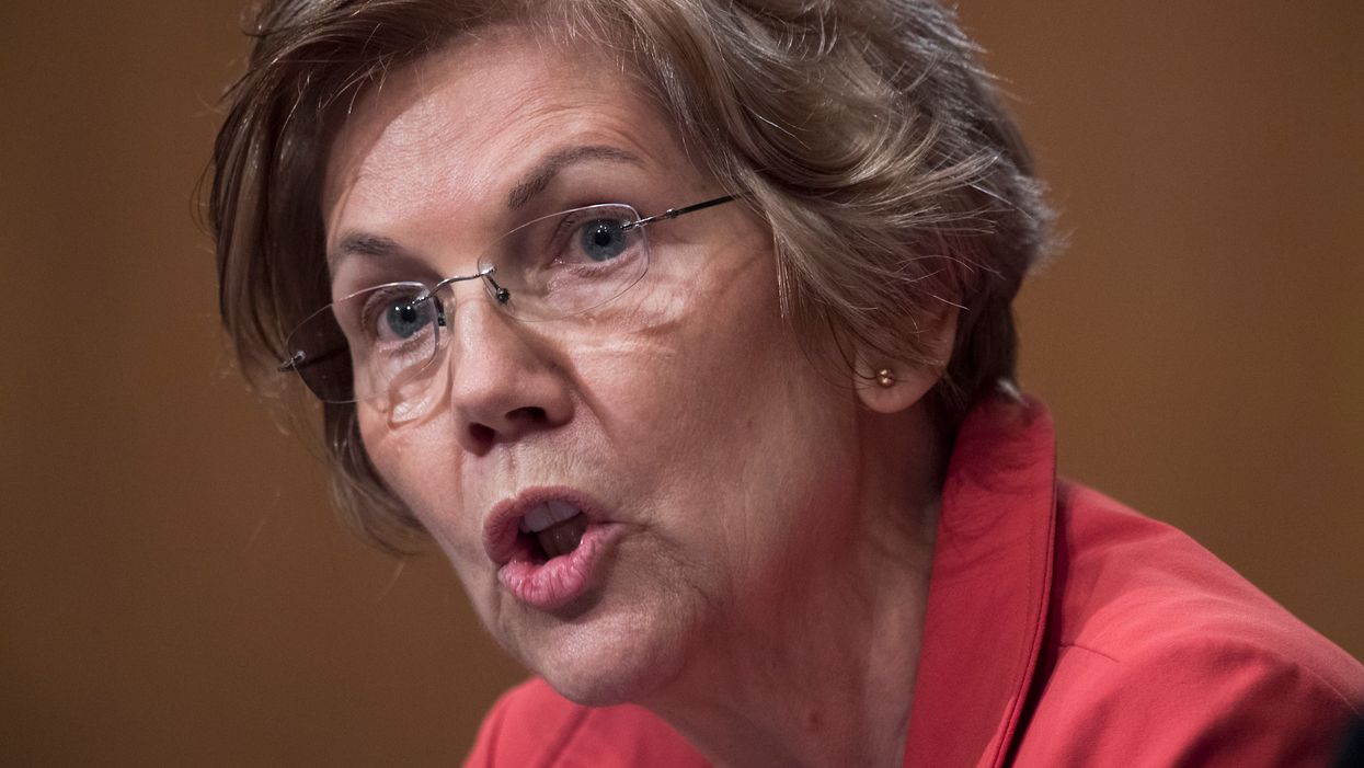 Here's what will get you from suspended from Twitter — a joke about Liz Warren's fake heritage