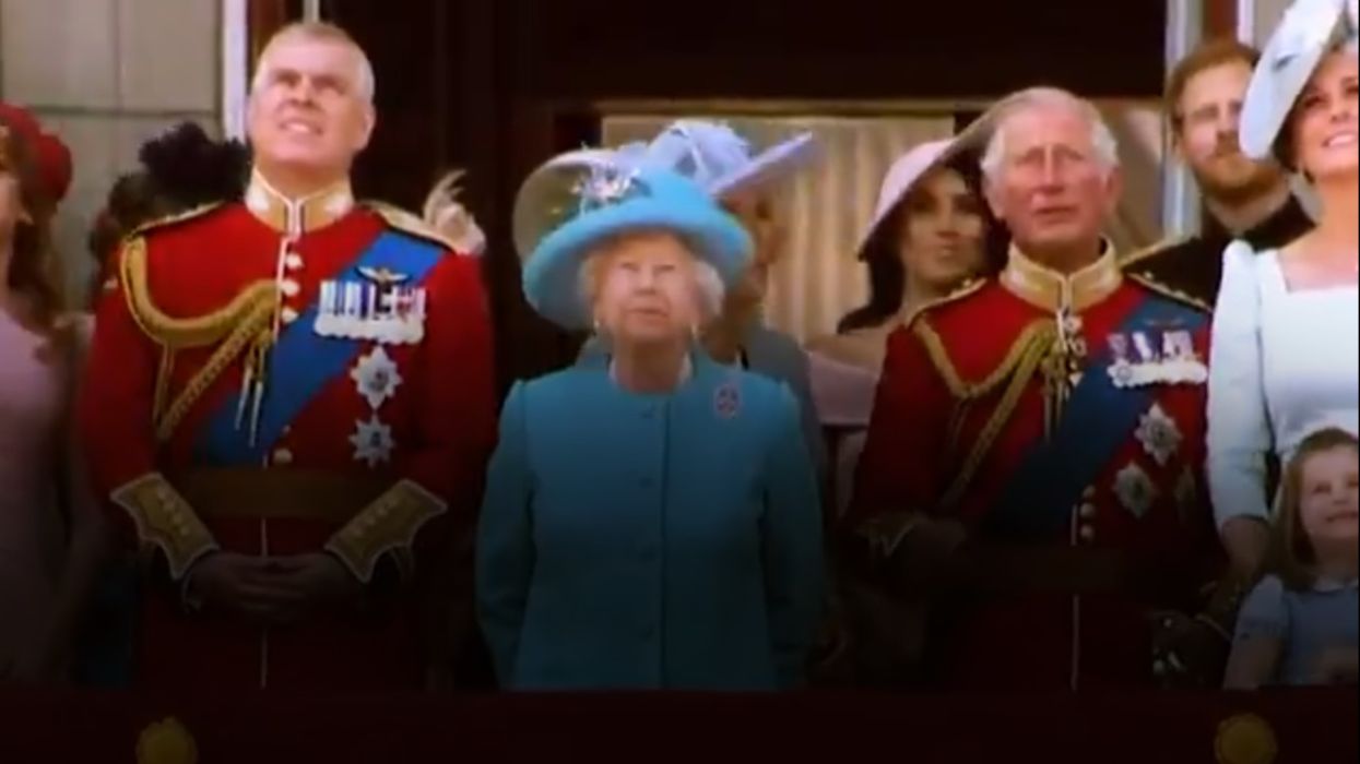 WATCH: Sky News promo has Trump casting giant, diaper-clad shadow across UK ahead of state visit