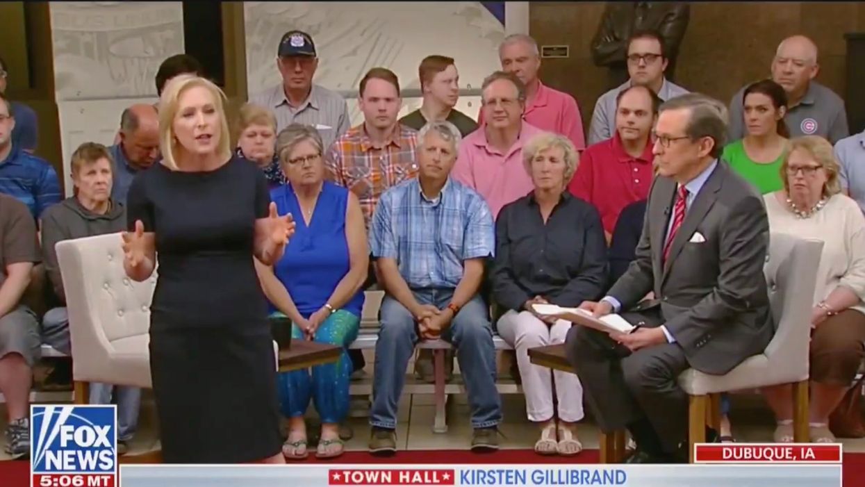 Dem. presidential candidate Kirsten Gillibrand repeats lies about the NRA, dodges questions about gun control