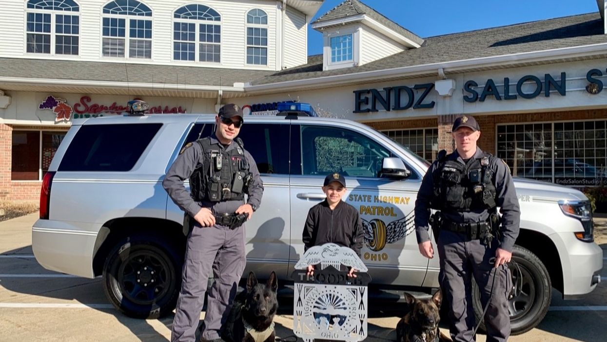 Third grader raises money to buy bulletproof vests for dozens of police dogs