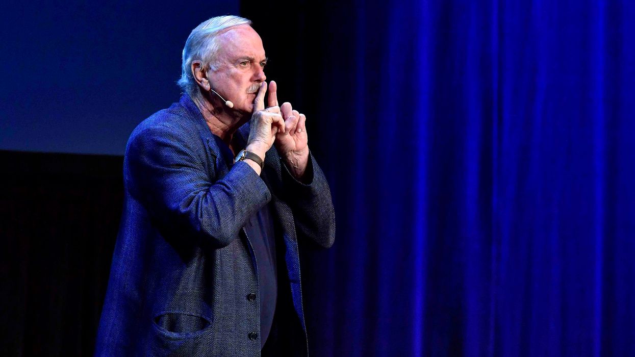 John Cleese isn't racist. He's just old.