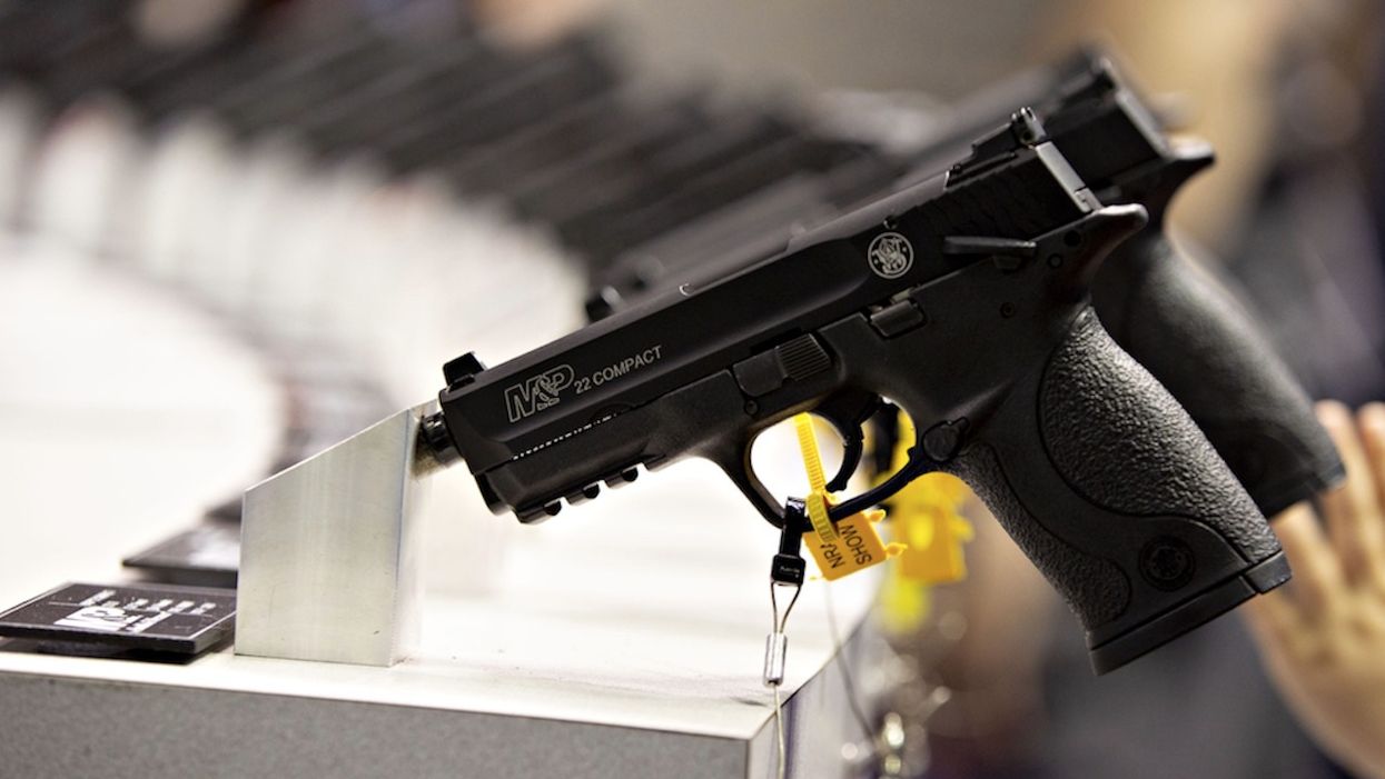 Mother's ex-boyfriend breaks into house while her five children are inside — so Mom pulls gun and opens fire, cops say