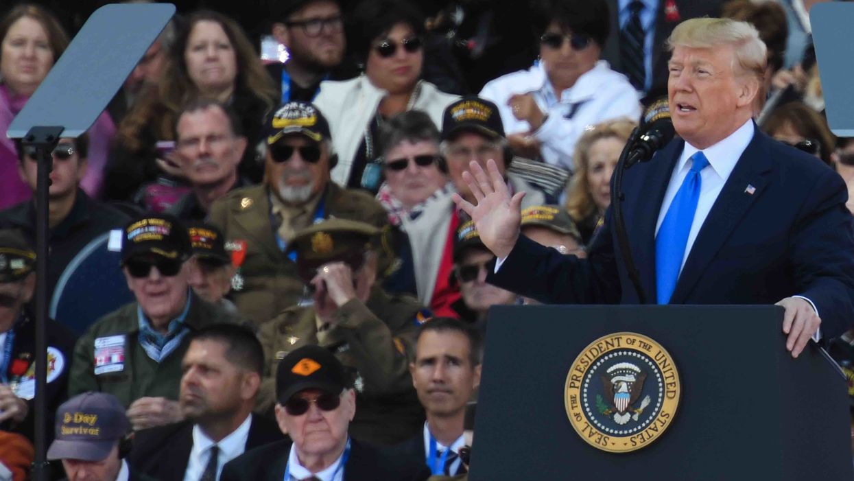 WATCH: President Trump's D-Day speech that floored Jim Acosta and Joe Scarborough