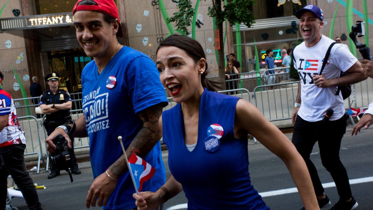 AOC allegedly literally ran from a Republican challenging her for seat
