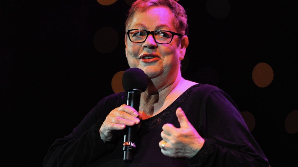 British comic suggests tossing battery acid on 'easy to hate' political figures instead of milkshakes — and gets big laughs