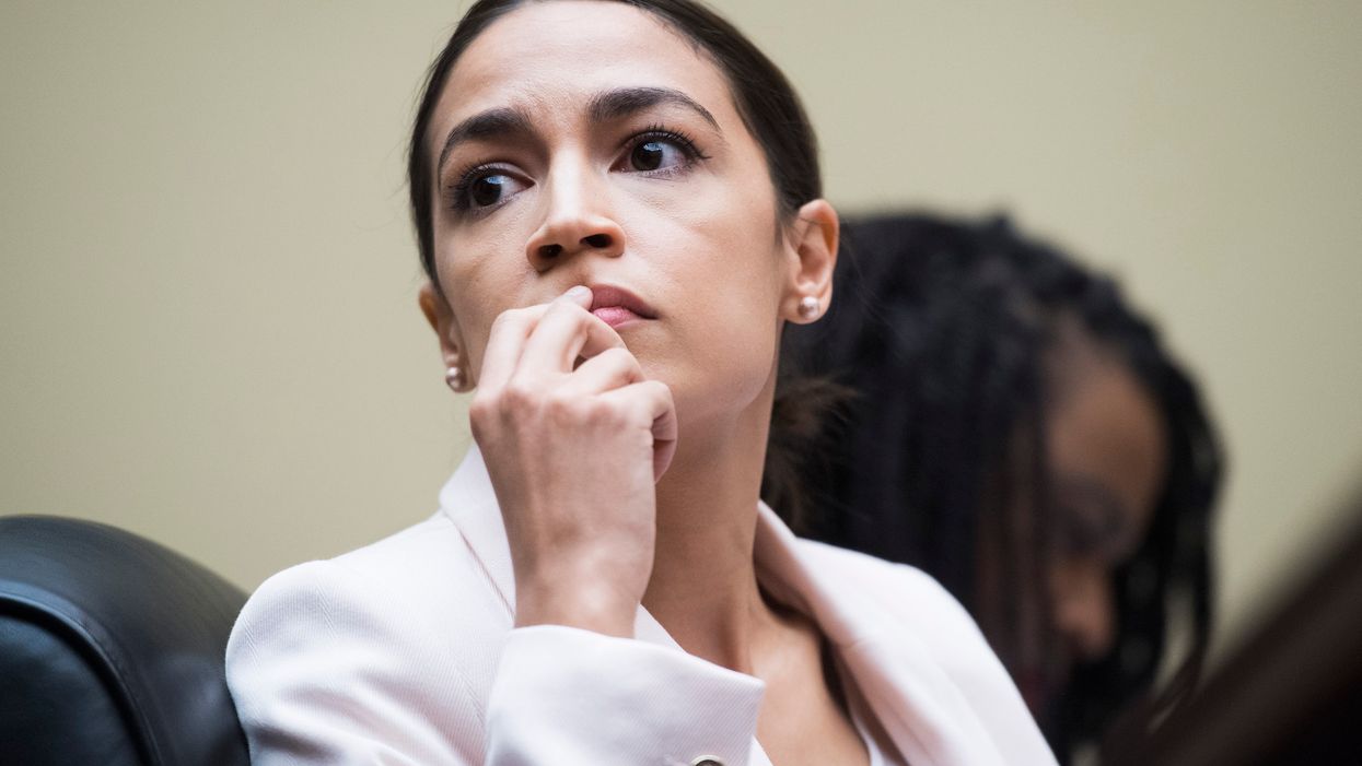 Ocasio-Cortez spokesman tweets expletive at potential Republican challenger, and then deletes it