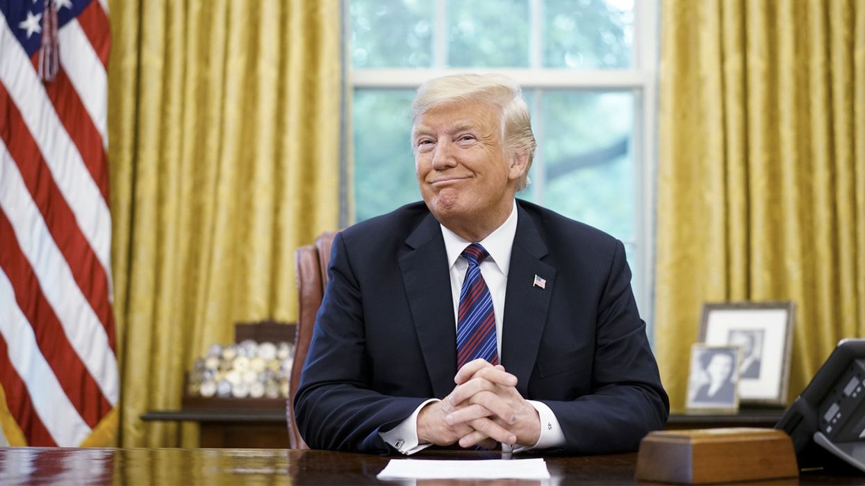 Trump teases staying in White House after term is up, then wishes 'vicious critics' a Happy Father's Day
