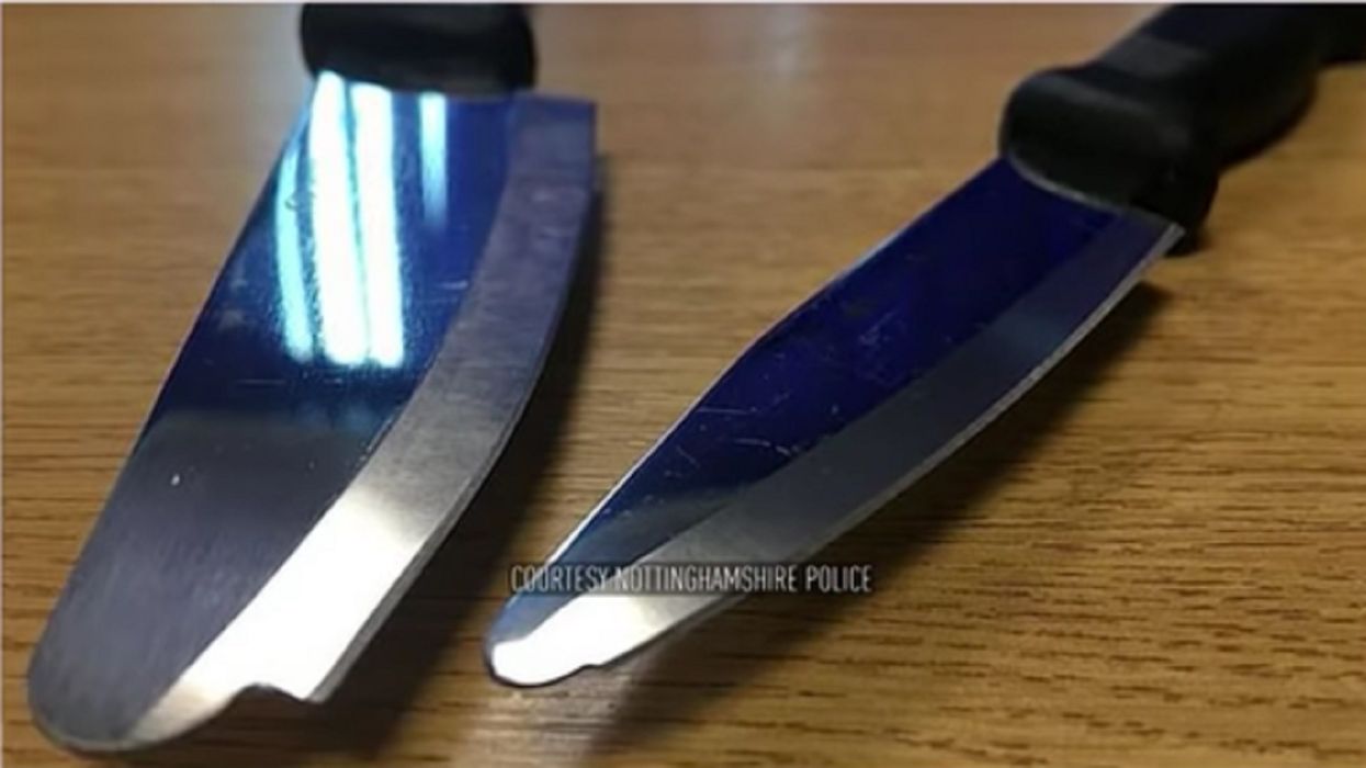 UK police battling knife violence by replacing kitchen knives with round-tipped cutlery in homes of domestic abuse victims