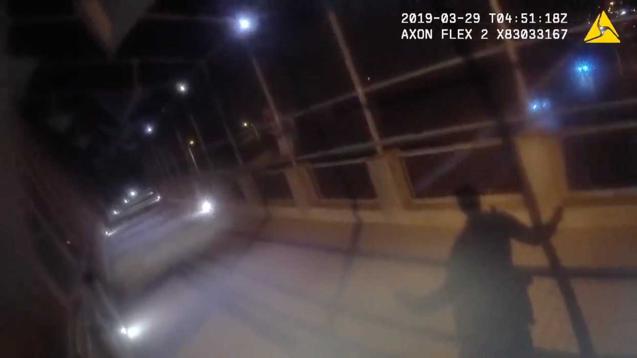 A police officer offers suicidal man a hug. It likely saved the man's life.