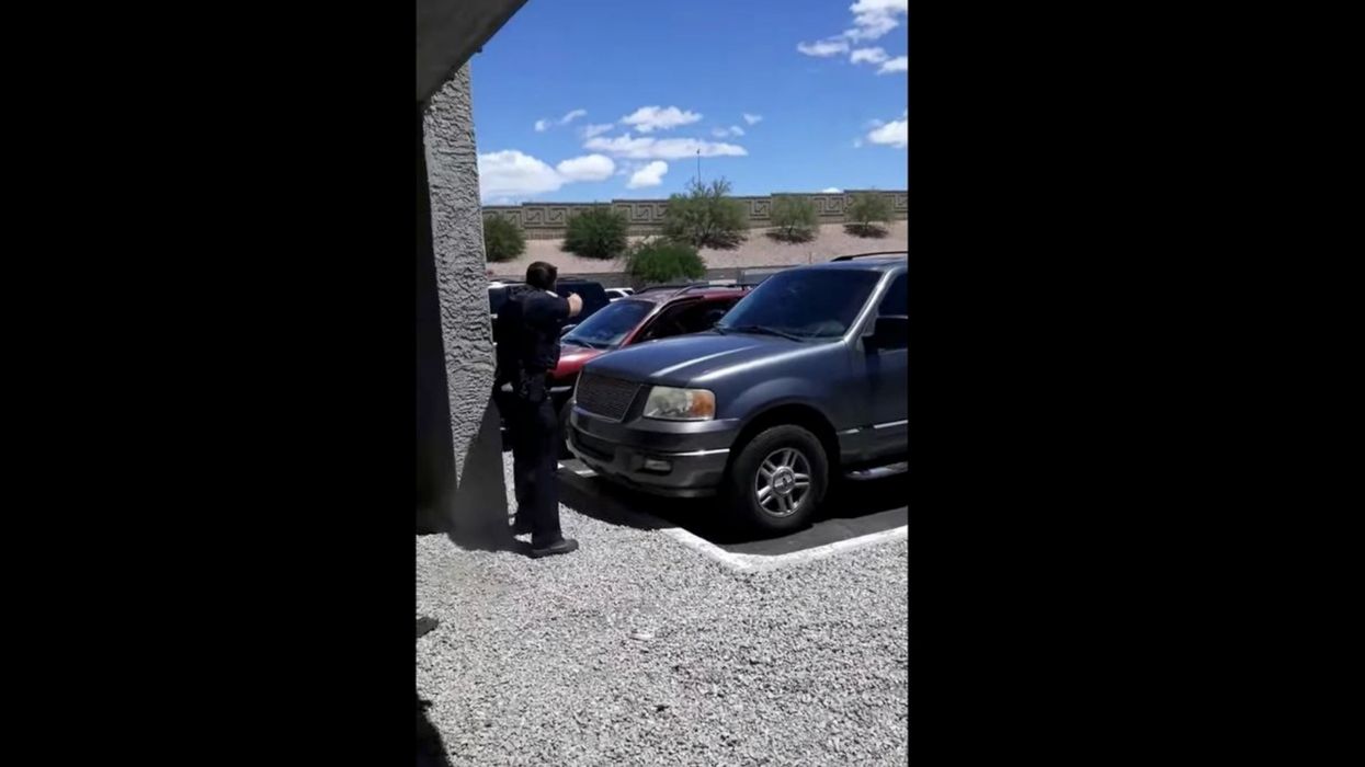 Phoenix police release telling video of incident that occurred just prior to police pulling gun on family whose 4-year-old walked out of store with doll