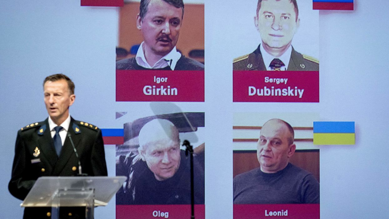 Four charged in the 2014 crash of Malaysian passenger jet in Ukraine