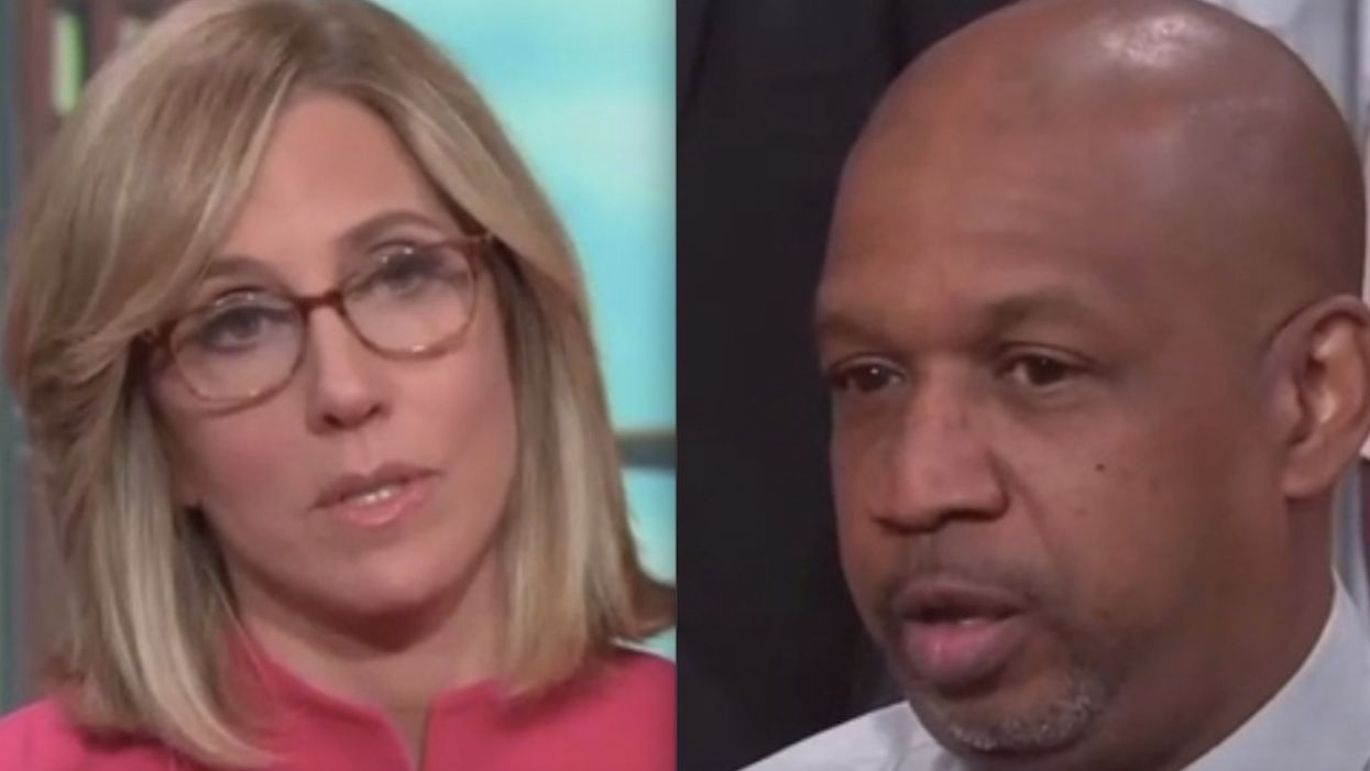 White CNN anchor tries educating black Democrat who voted for President Trump that racism has increased. It doesn't work.