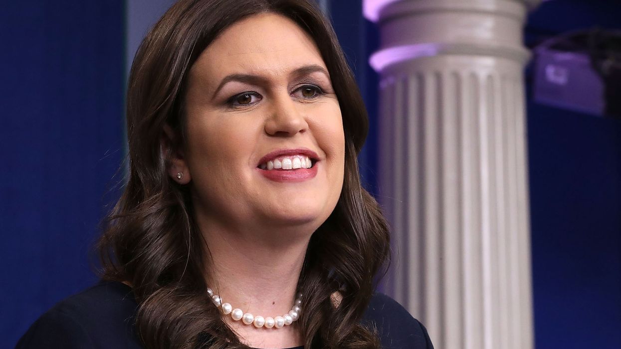 Liberals are melting down over report about a 'going away' party for Sarah Huckabee Sanders