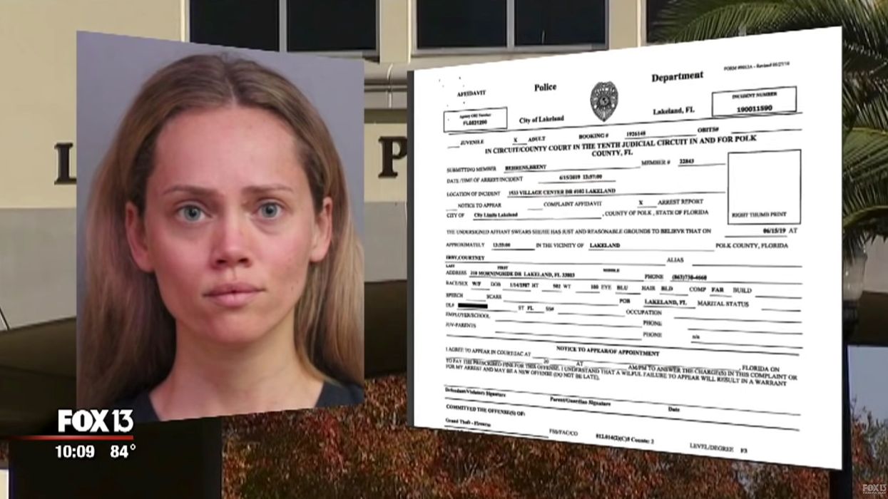 Florida police arrest woman who took husband's guns to police in fear for her life