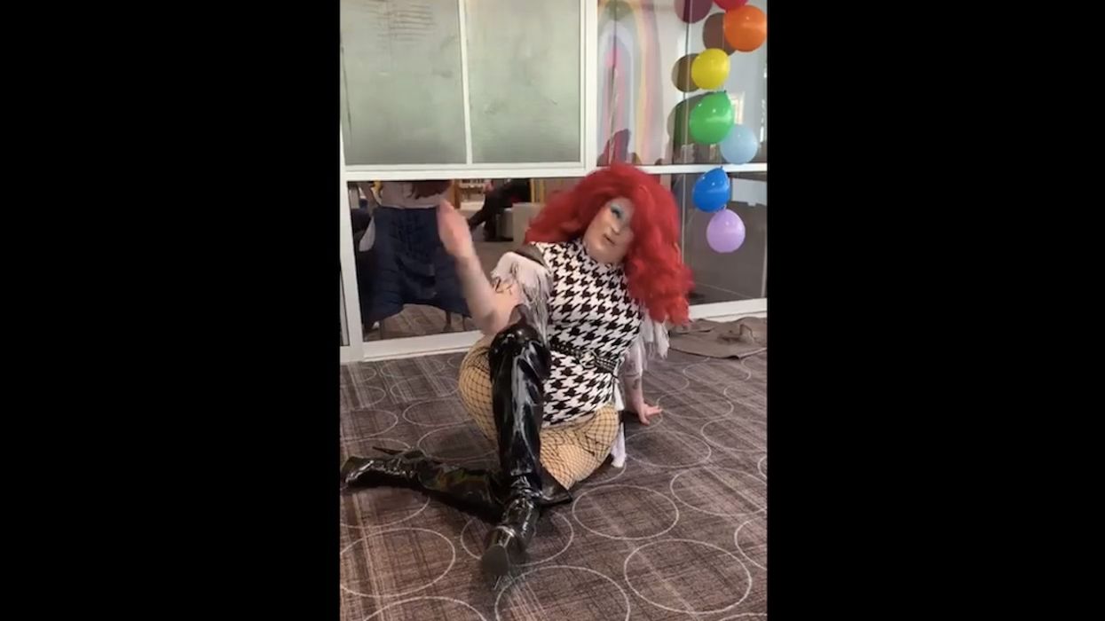 Library's 'teen pride' event allegedly provides flavored condoms and lube, holds raffle for chest binders. And there were drag queens.