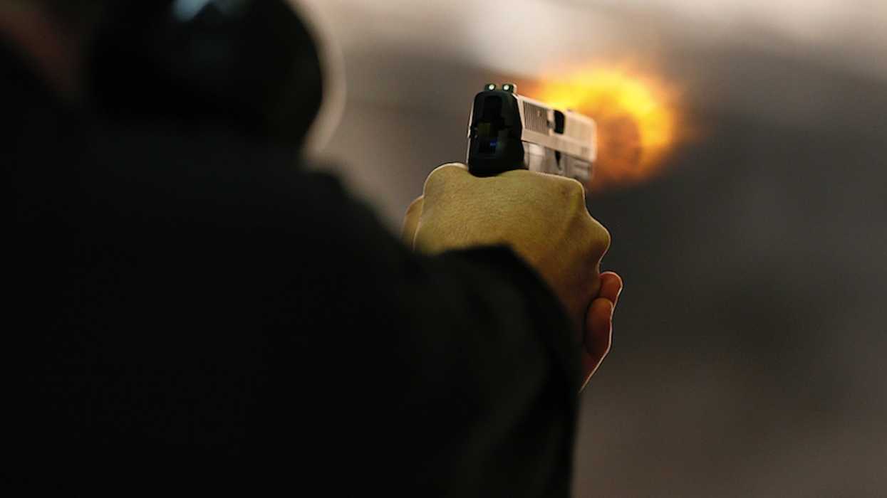 Man with shotgun storms into home searching for ex-girlfriend. But homeowner is armed, too — and gives intruder lethal greeting.