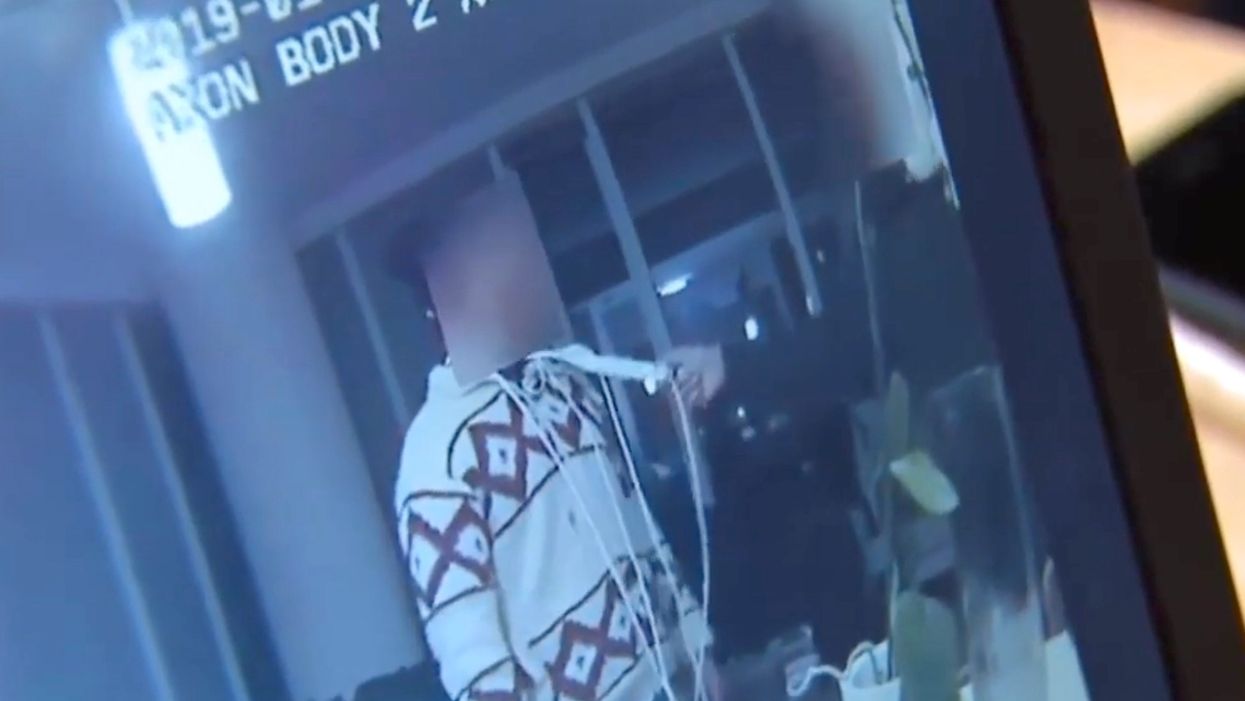 Chicago releases video of police first encountering Jussie Smollett with rope around his neck