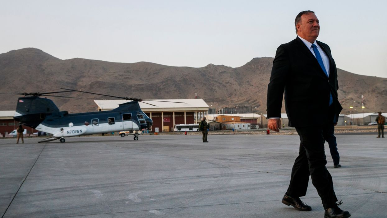 Pompeo announces that the US is 'prepared' to withdraw from Afghanistan, but declines to give timetable