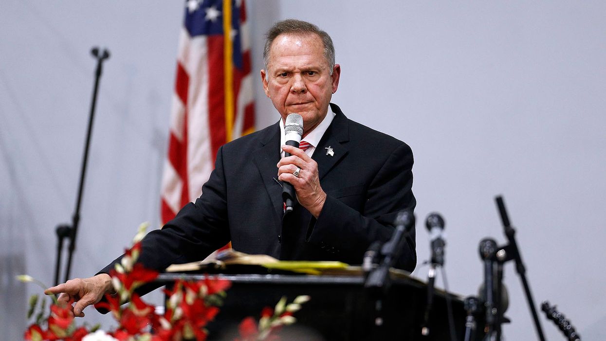 New polling shows 'unelectable' Roy Moore at distant third in Alabama GOP Senate primary