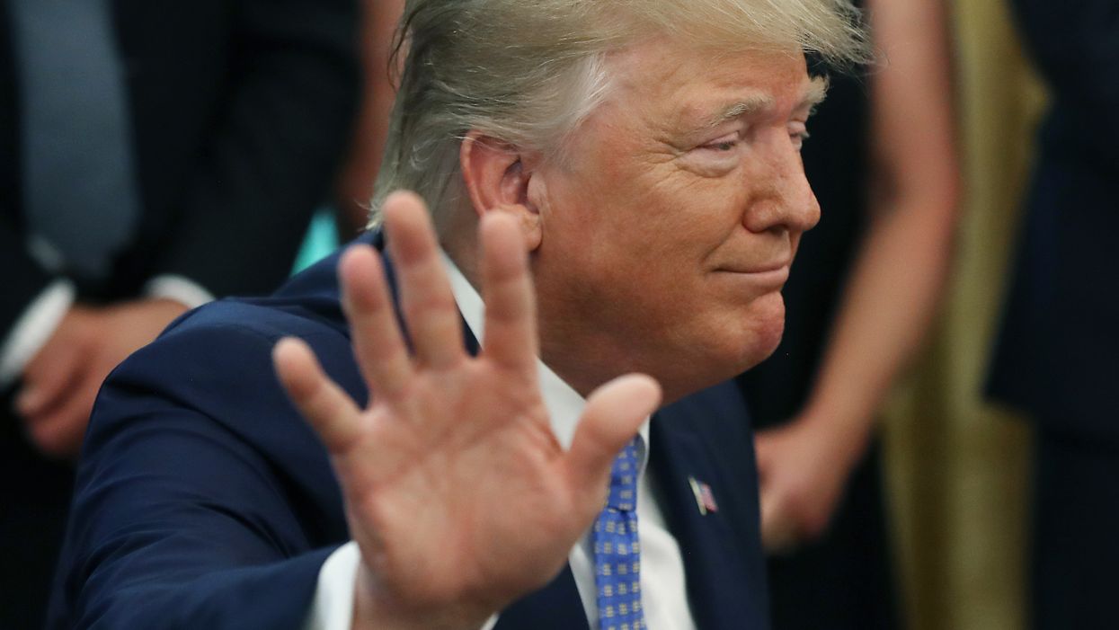 'BORING!' — President Trump live-tweets Democratic debate, mocks networks for technical problem