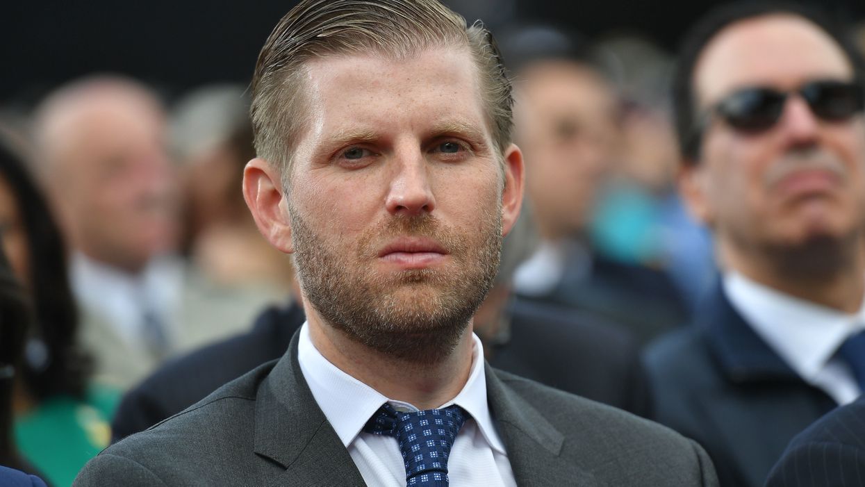 A GoFundMe page for the woman who reportedly spit on Eric Trump receives thousands in donations