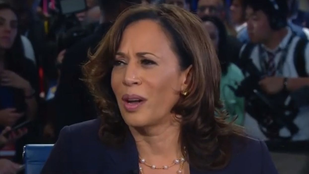 Kamala Harris seems shocked when Chris Matthews asks why she didn't have 'hatred' for 'white people' due to childhood racism