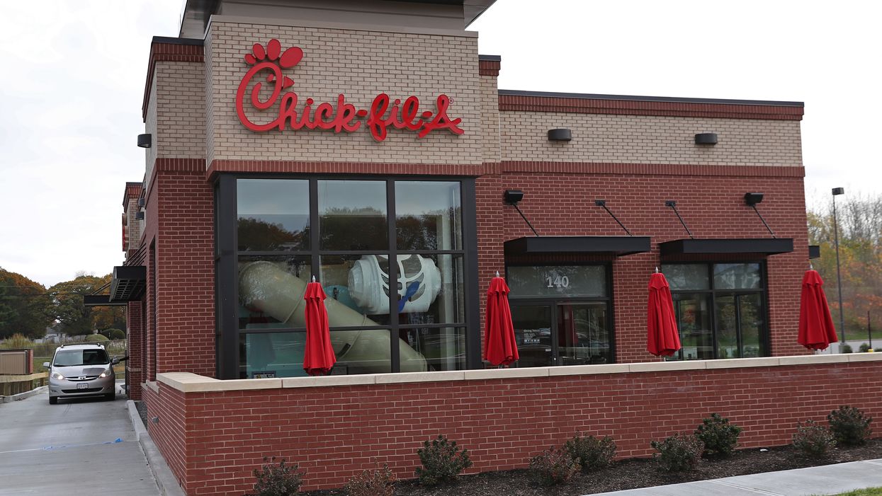 Chick-fil-A employee heroically dives through window to save a choking child
