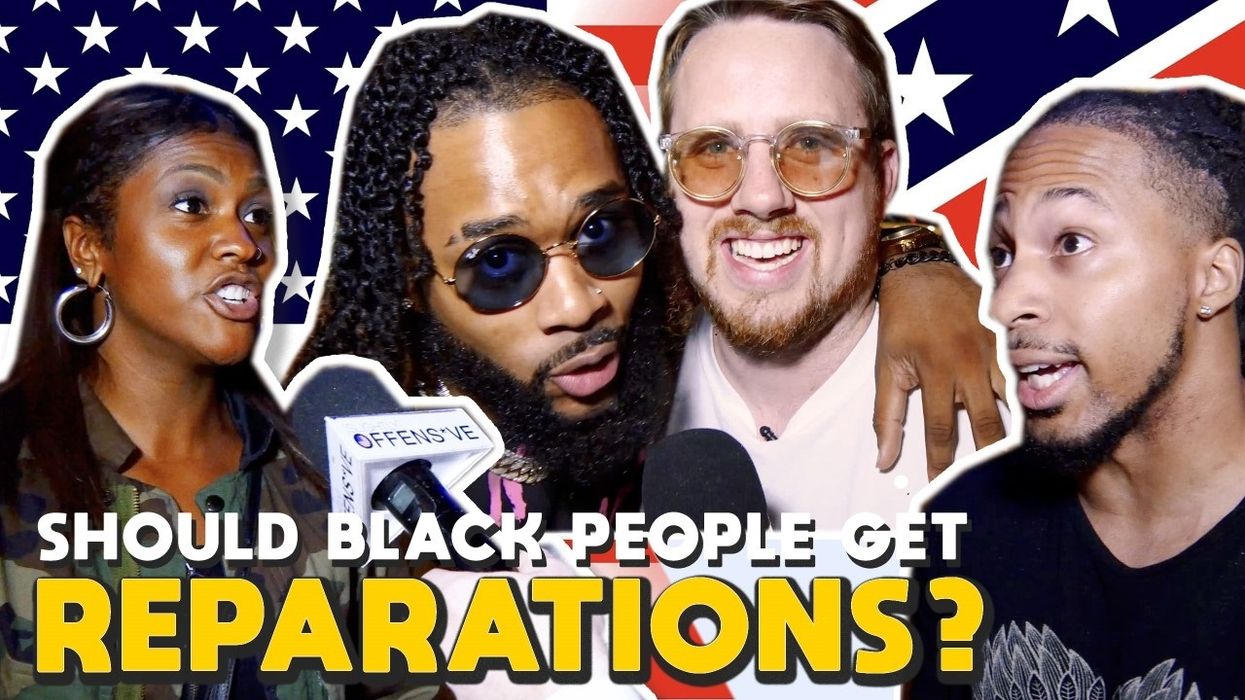 VIDEO: Californians say white Americans should pay reparations to black Americans. Period.