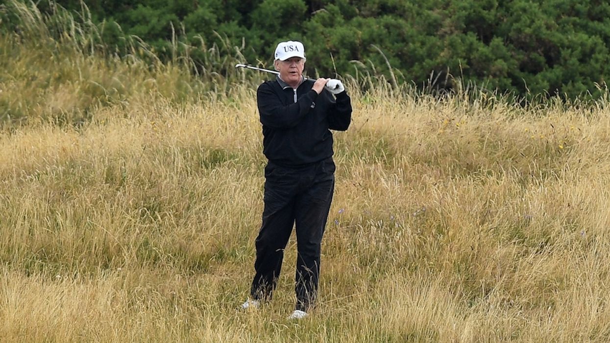 Cartoonist behind viral image of President Trump golfing next to drowned border crossers loses contract with newspaper publisher