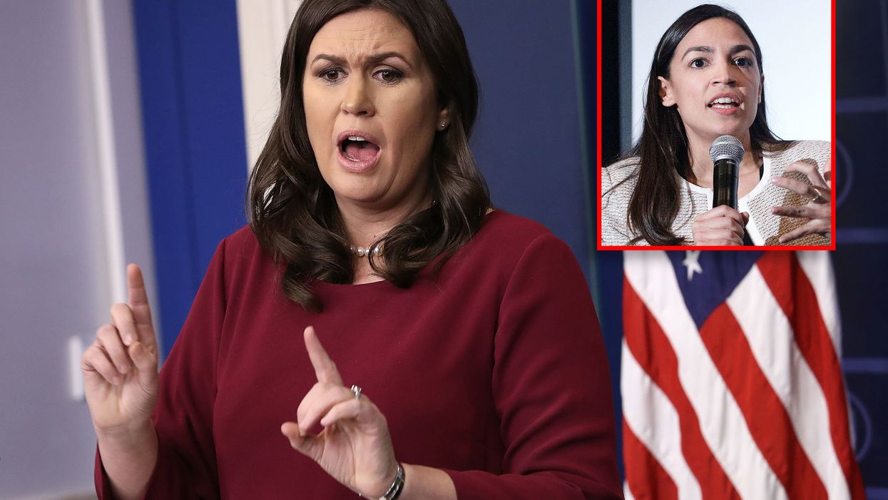 Sarah Sanders fires back humiliating truth at AOC after she lectures Ivanka Trump