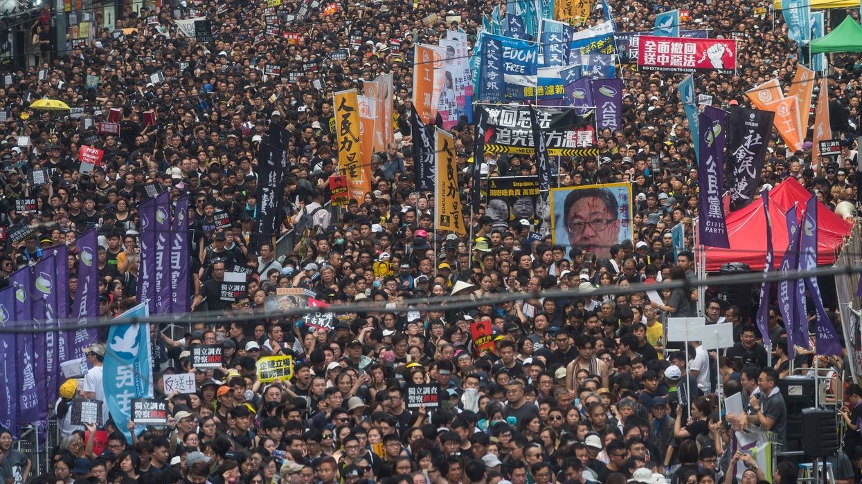 Hong Kong protesters break into government building to protest Chinese extradition bill