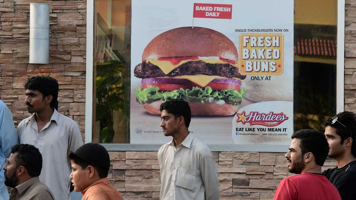 Man sues Hardee's after employees reportedly shorted him food, says the eatery violated his civil rights and left him with a fear of food