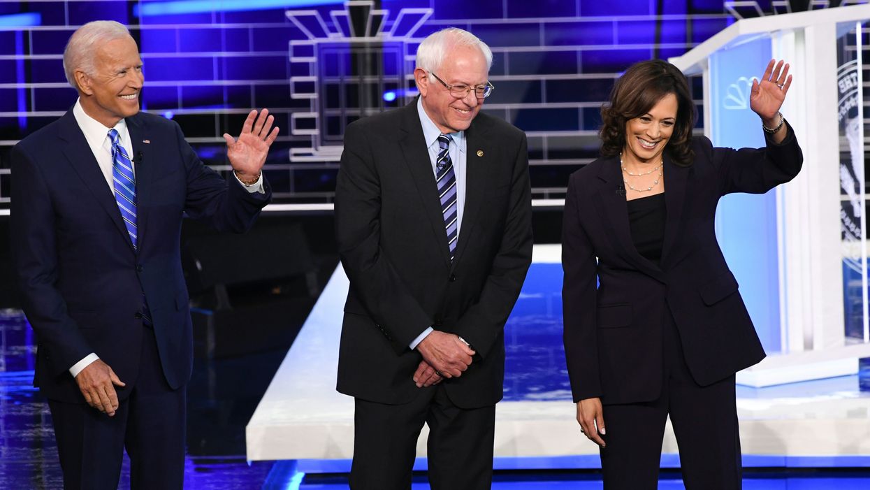 After first round of debates, Kamala Harris moves into second place, hot on the heels of Joe Biden