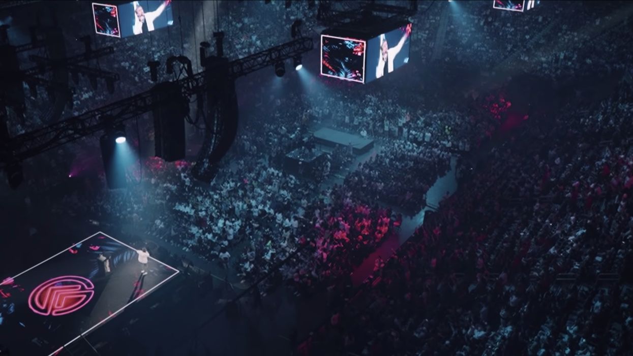 More than 12,000 teens pack Atlanta stadium to worship God — and then raise tens of thousands of dollars for the needy