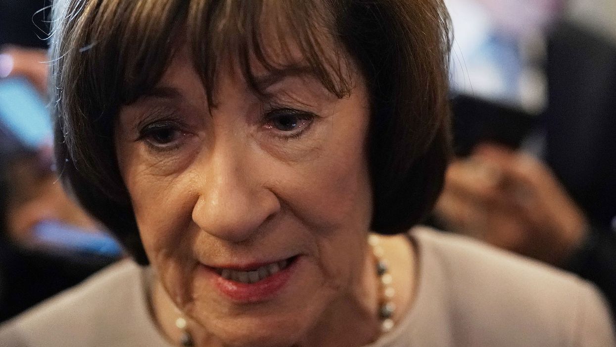 Activists use kids as immigration protest props at Sen. Susan Collins' offices