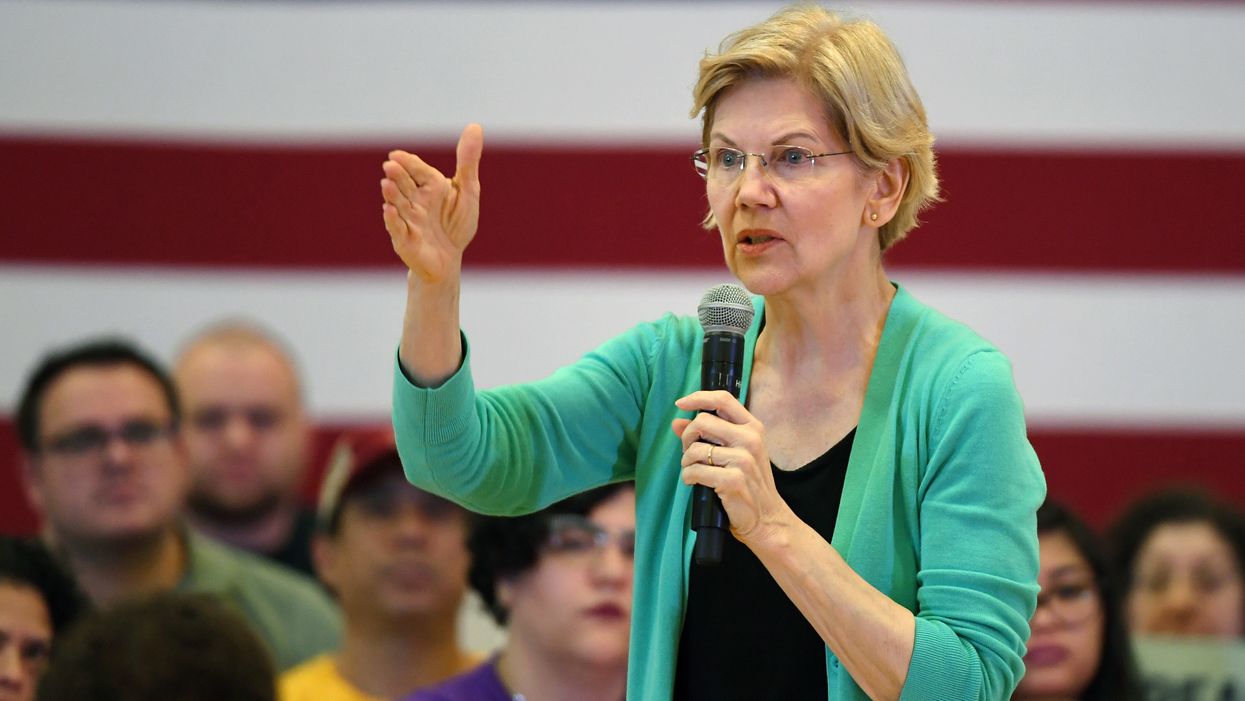 Elizabeth Warren says she would use executive action to ensure equal pay for women of color