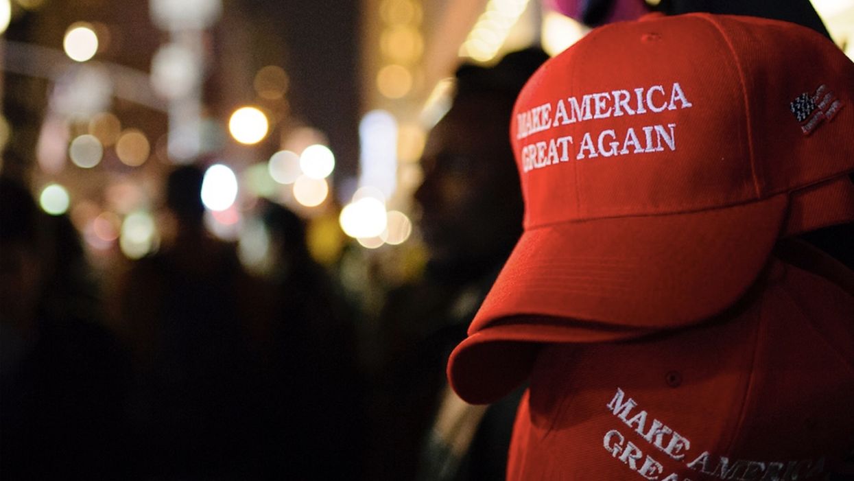 Former DNC staffer: I was thrown out of restaurant for 'standing up to a Nazi' — a MAGA-hat wearing customer minding his own business