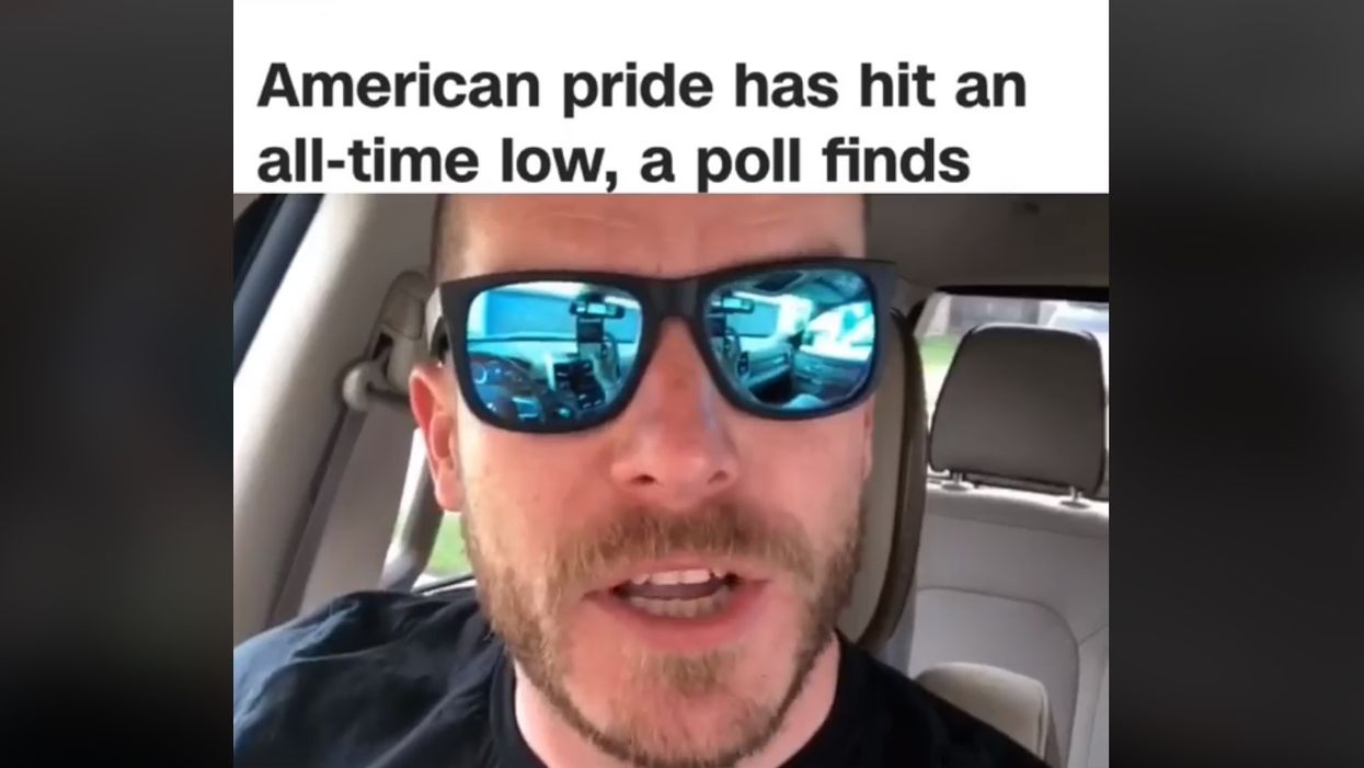 Poll shows US pride at record low. Graham Allen reacts: 'Patriotism is not racism or bigotry'