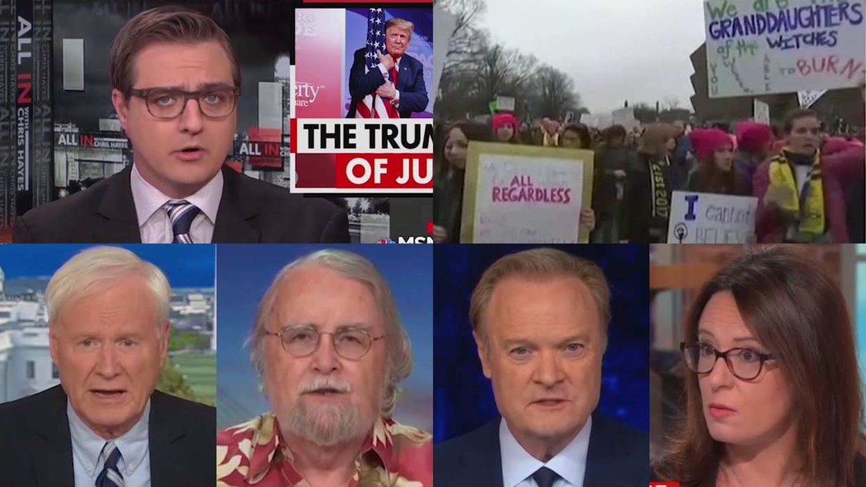 Compare this montage of media's astonishing doomsday hysteria to the actual July 4th event in D.C.