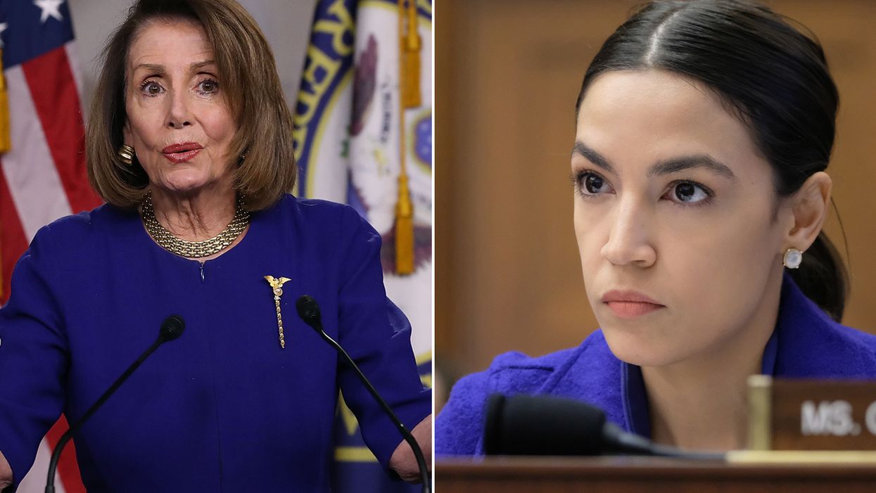 Ocasio-Cortez angrily fires back at Nancy Pelosi after she targets AOC and gang over hypocritical vote