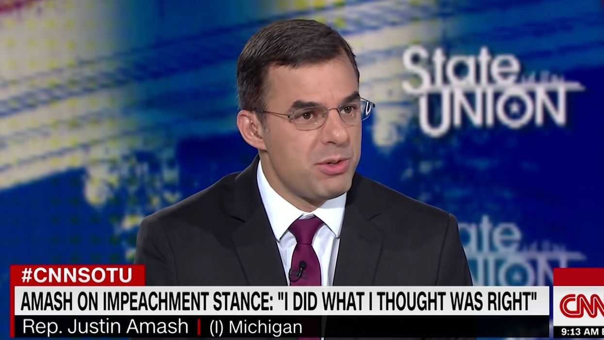 Justin Amash: Nancy Pelosi 'making a mistake' by not initiating impeachment proceedings against Trump