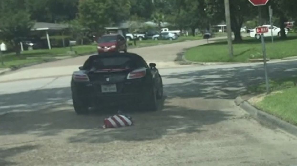 Man drags American flag behind car on Fourth of July — then allegedly sucker punches, breaks jaw of driver who tries to save flag