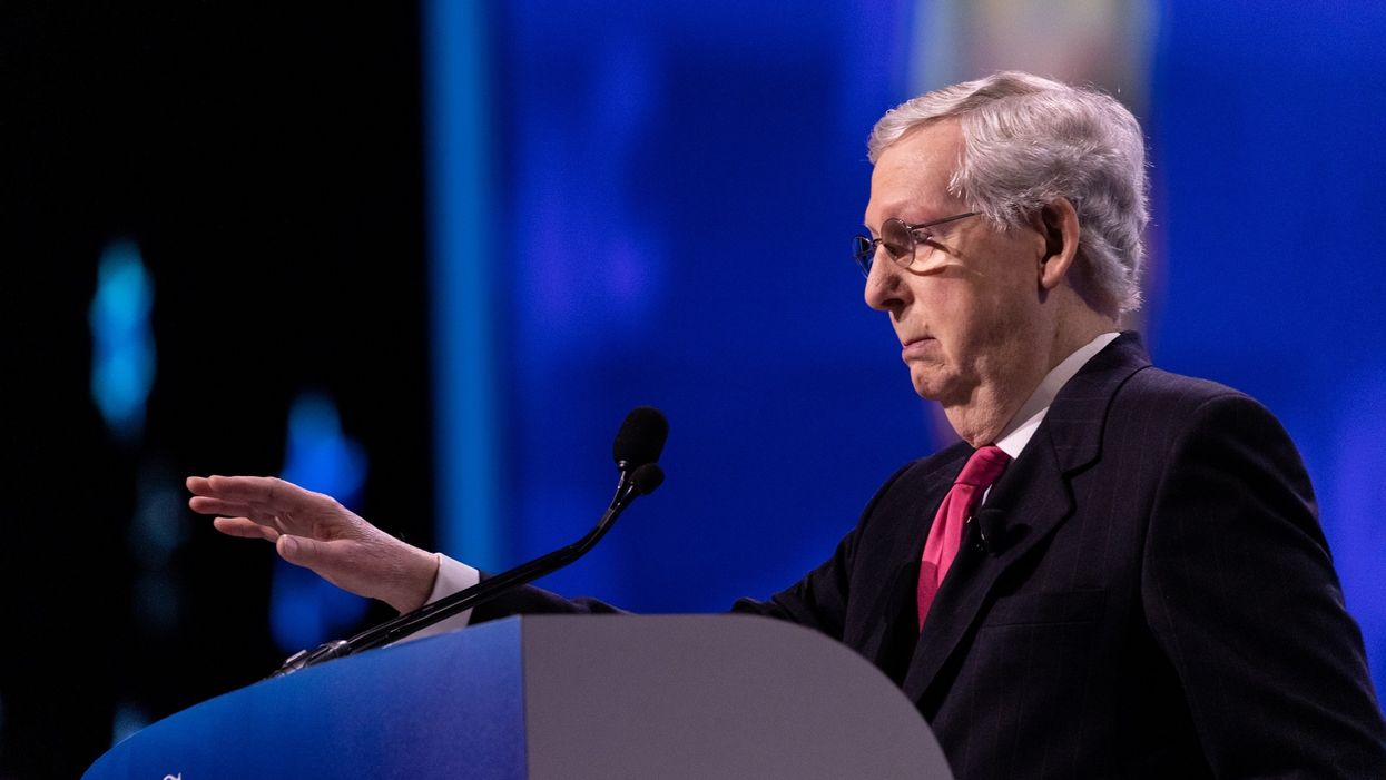Mitch McConnell facing 2020 challenge from former fighter pilot