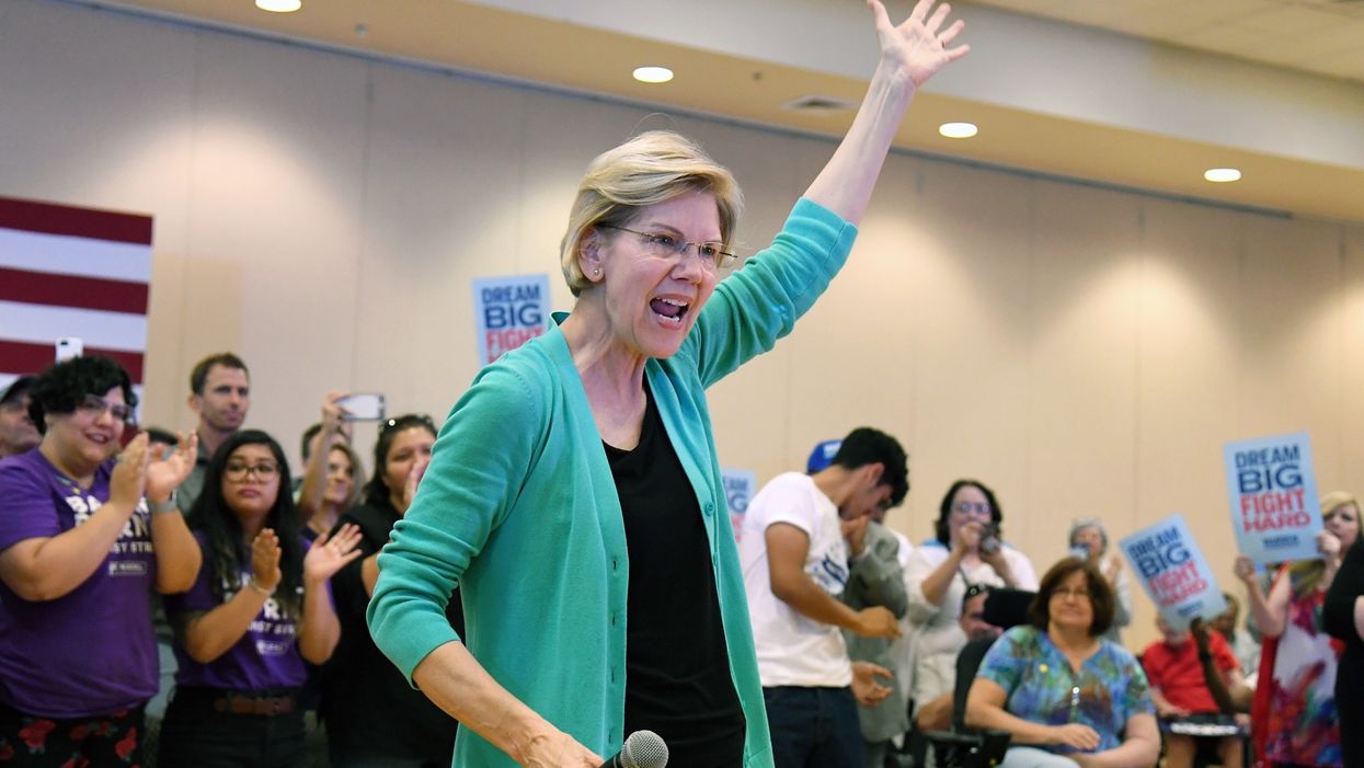 Elizabeth Warren tells activists she'll push Israel to end its 'occupation' over Palestinians