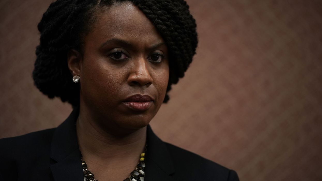Democrat Ayanna Pressley says the word 'migrant' should not be used to describe families in detention