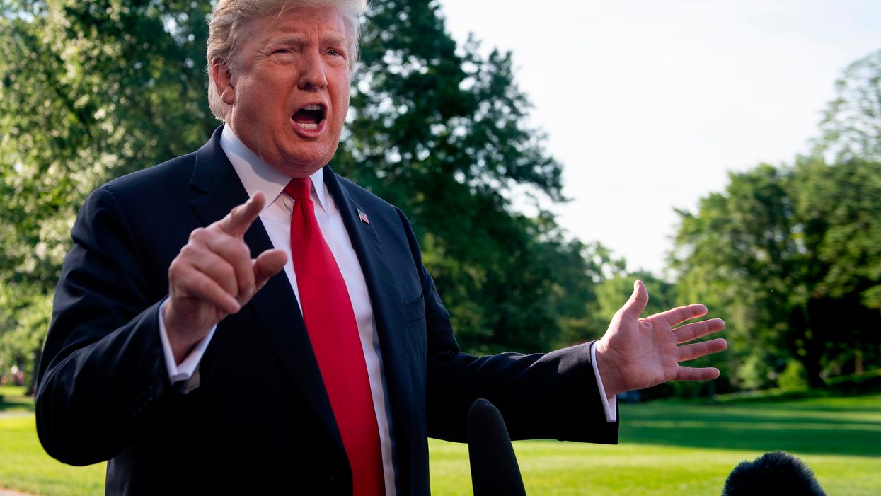 Trump accused of racism after telling progressive congresswomen to 'go back' where 'they came'